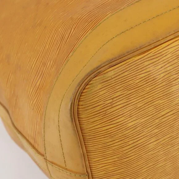 Authentic LOUIS VUITTON Epi Noe Shoulder Bag Tassili Yellow M44009 LV - Picture 6 of 16